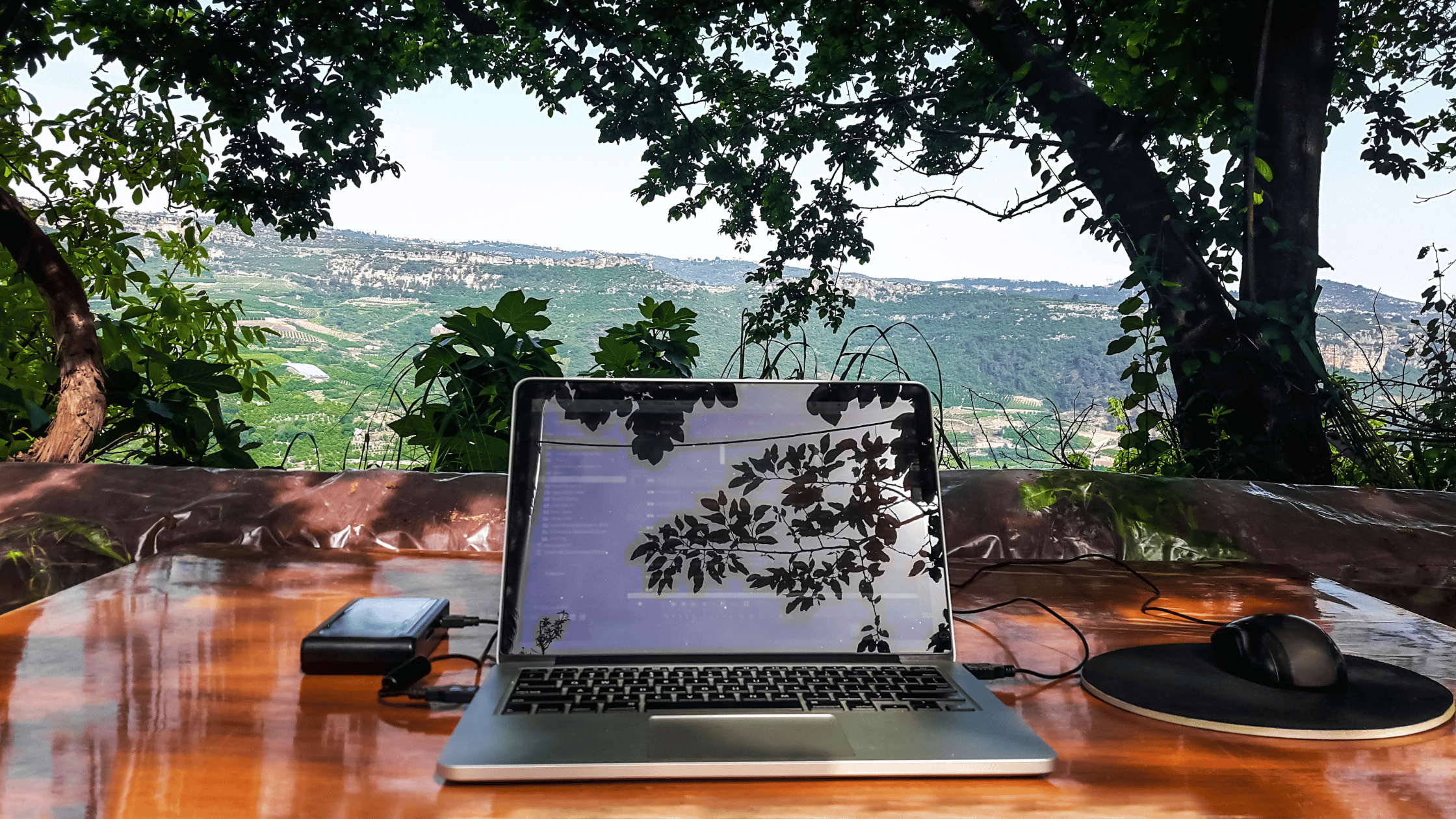 working in nature